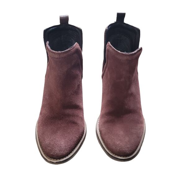 DIBA.True Brown Cut Out Leather Ankle Booties Women's Size 6 - Picture 12 of 14